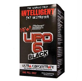Lipo 6 Black Ultra Concentrate 60 Black Caps Quemadores de Grasa
